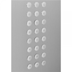 Panel Prysznicowy Steely 1 Inox Fala-97371