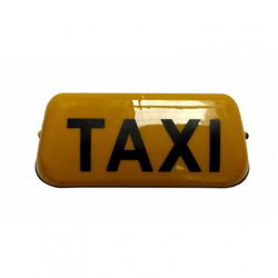 Kogut taxi szpakówka 12V żółty magnes-98405