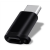 Adapter microUSB - USB-C black-103917