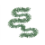 Girlanda sztuczna choinkowa choinka łańcuch 2,8m-108755