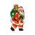 Oświetlenie świąteczne Mikołaj baterie AAA-123696