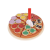 Drewniana pizza układanka na rzepy-126648