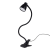 Lampka biurkowa 24 led klips USB podstawka czarna-127888