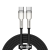 Kabel USB-C - USB-C 2m czarny-130594