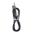 Kabel audio jack 3,5mm - Lightning 1m czarny-132799