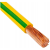 Kabel przewód uziemiający PV żółto-zie LGY 16mm 1m-138975