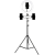 Lampa pierścieniowa selfie led rgb 1000lm tripod-140153