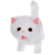 Kotek interaktywny biały-140299