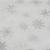 Obrus świąteczny biały śnieżynki 260x140cm-140333