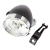 Lampa rowerowa LED retro czarna + chrom-142807