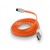 Kabel USB microUSB płaski 1m pomarańczowy Forever-45007