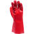 Rękawice gumowane PVC czerwone 36cm r11 Vorel-60466