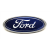Emblemat znaczek logo Ford 147x57mm -66531