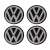 Dekiel kapsel na felgę emblemat logo VW 58mm 4szt-72337