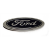 Emblemat znaczek logo Ford 150x60mm granat-78508