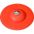 Korek z sitkiem silikonowy 100mm czerwony Fala-81799